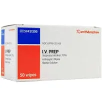 Antiseptic IV Prep Wipes