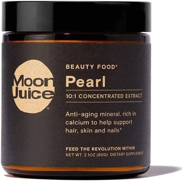 Moon Juice Pearl - Powder Extract Supplement (10:1 Concentrated Extract) - Anti-Aging, Antioxidant & Collagen Production - Sustainably-Sourced, Non-GMO, Gluten-Free (2.1oz, 30 Servings)