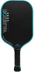 Diadem Warrior Edge Pickleball Paddle, Carbon Fiber Etched Face for Max Spin, Aero Guard Edge, 16mm Core, Midweight 8oz.