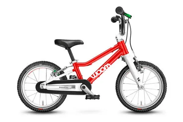 Woom 2 Kids' Bike | 14 inch | Red