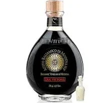 Due Vittorie Oro Gold, Barrel Aged Balsamic Vinegar of Modena IGP with Cork Pour