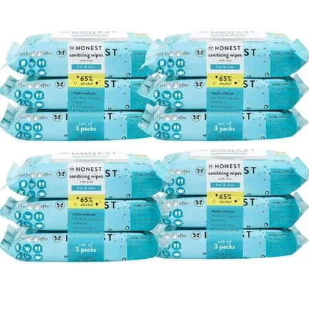 Honest Company Sanitizing Alcohol Wipes 150 Count