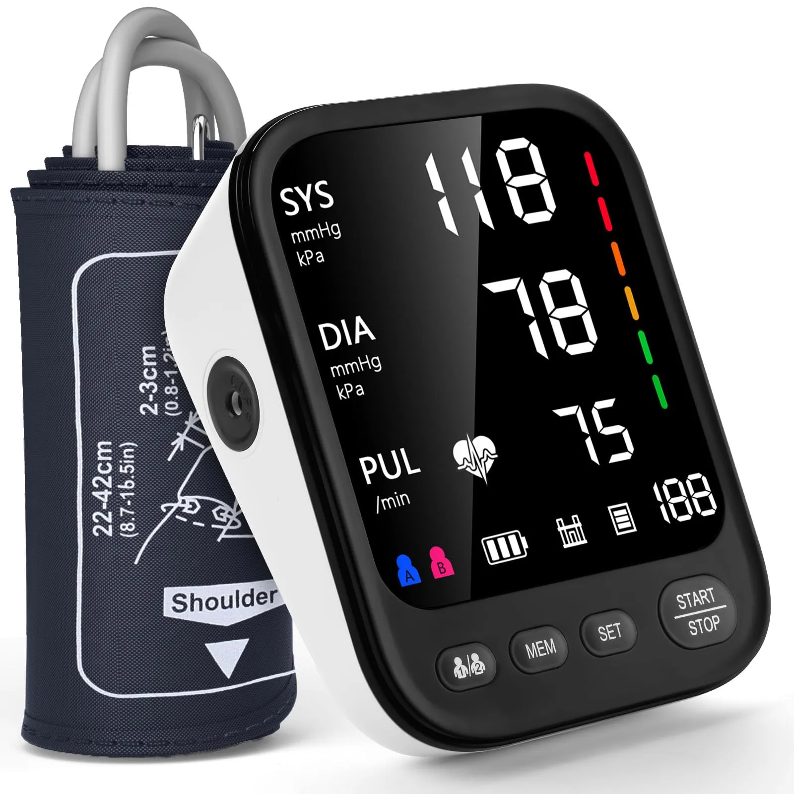 Invaxe Automatic Upper Arm Blood Pressure Machine