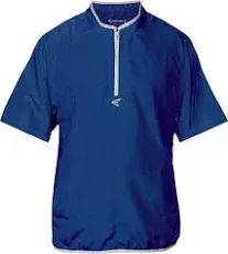 Easton ALPHA Youth Short Sleeve Cage Jacket ROYAL YTH XL