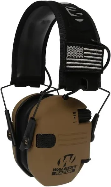 Walker&#x27;s GWP-RSEMPAT-BB Razor Patriot Muff 23dB