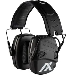 Axil Trackr Noise Cancelling Ear Muffs – Mowing, Construction, & Shooting Ear Protection – Comfortable Ear Muffs for Noise Reduction – Sweat & Water