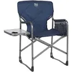 TIMBER RIDGE Hot and Cold Outdoor Folding Chairs with Cup Holder and Storage 