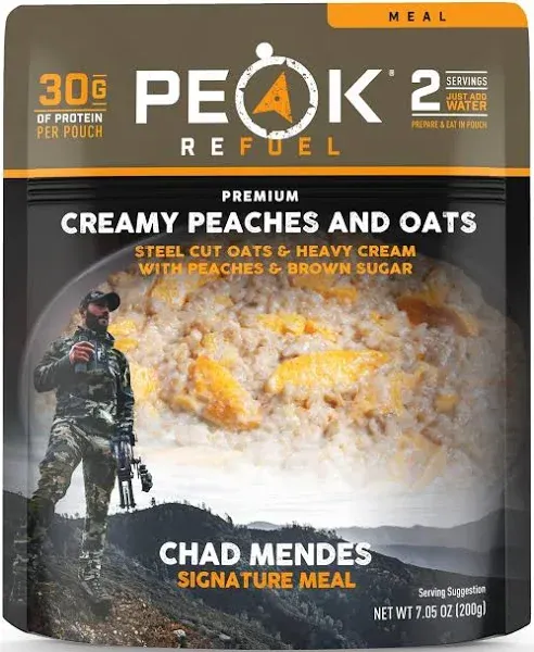 Creamy Peaches and Oats - Peak Refuel