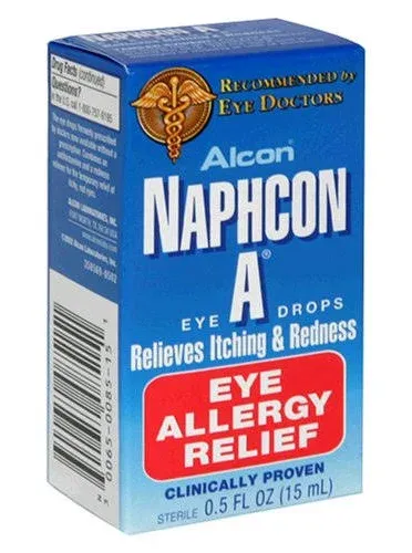 Naphcon-A Allergy Relief Eye Drops