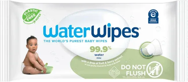 Waterwipes Baby Wipes Water Based