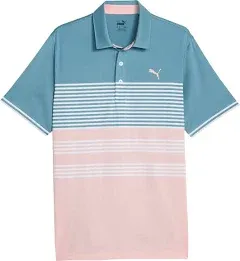 "Puma Men's MATTR Track Logo Golf Polo"