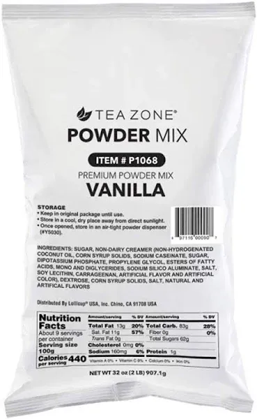 Tea Zone Vanilla Powder