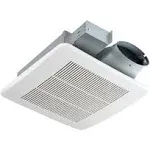 Bathroom fan 50-80-100 CFM DC Energy-Saving Motor,Very Quiet Ventilation and ...