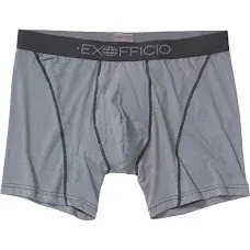 ExOfficio Men's Give-N-Go 2.0 Sport Mesh Boxer Brief 3" - Ultralight Travel Underwear with Snug Active Fit & Lower Rise