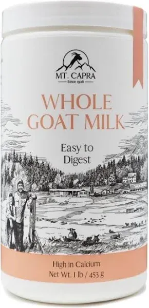 Capramilk - Whole Fat Powdered Goat Milk - 16 Oz by Mt Capra