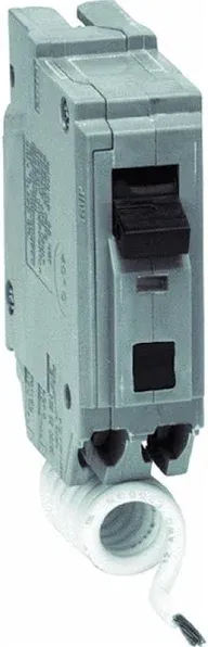 GE Single Pole Combination Arc Fault Circuit Interrupter, 15 A, 1.25"