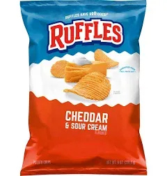 Ruffles Cheddar Sour Cream Potato Chips