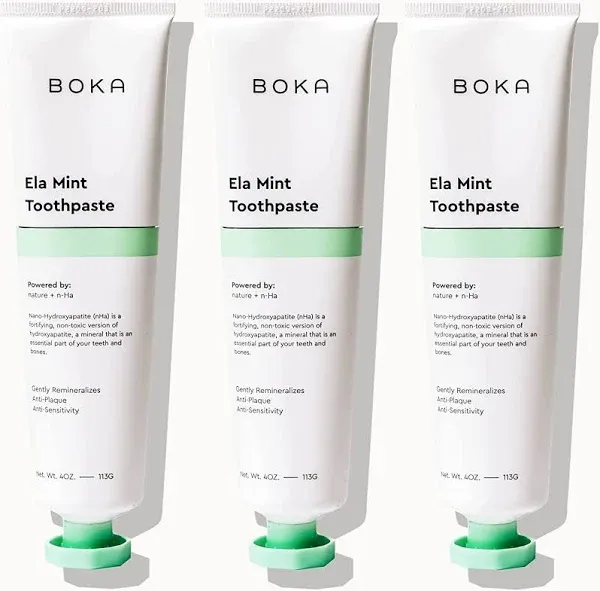 Fluoride Free Toothpaste - Nano Hydroxyapatite<wbr/>, Remineralizing<wbr/>, Sensitive Teeth