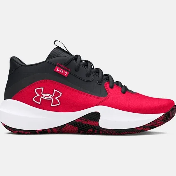 "Boys' Under Armour Lockdown 7 Gradeschool 3.5-7 Basketball Shoes"