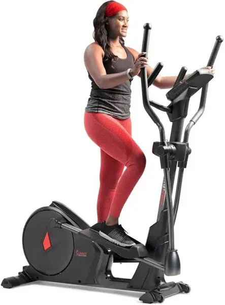 Sunny Health & Fitness Premium Elliptical Exercise Machine Smart Trainer