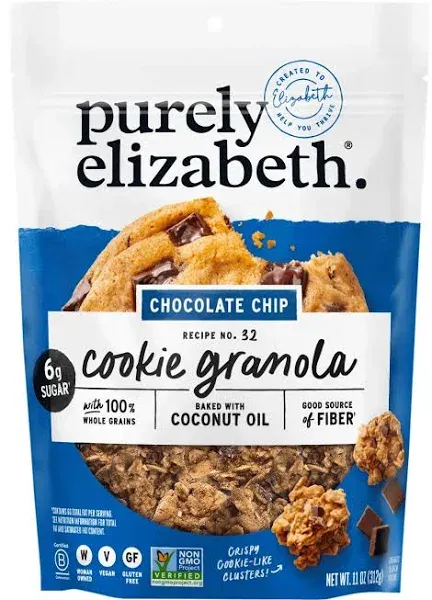 Purely Elizabeth Chocolate Chip Cookie Granola