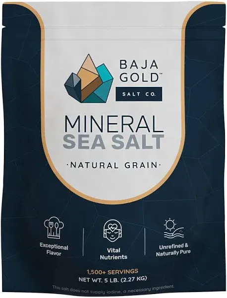 Baja Gold Mineral Sea Salt