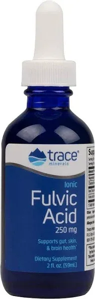 Trace Minerals , Ionic Fulvic Acid, 2 fl oz (59 ml)