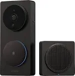 Aqara SVD-C03 Wi-Fi 1080p Full HD Ai Smart Video Doorbell G4 with Chime Repeater, Black