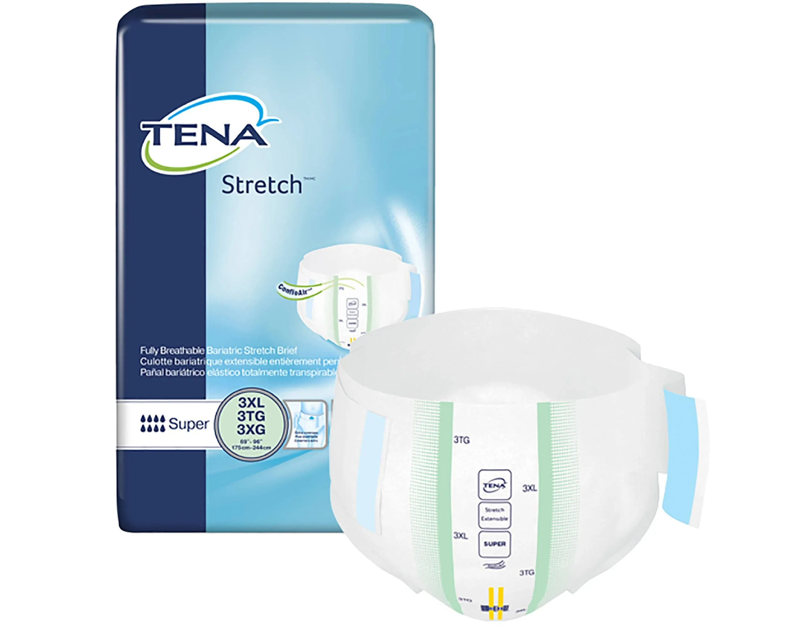 Tena Stretch Bariatric Super Incontinence Brief