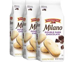 Pepperidge Farm Milano Double Dark Chocolate Cookies