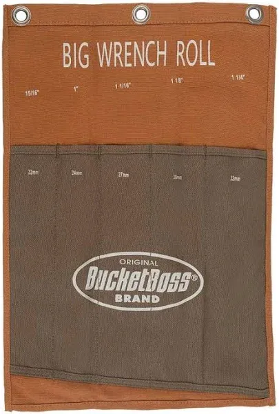 Bucket Boss Big Wrench Roll in Brown 70005