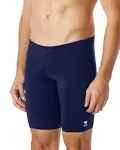 TYR Men's Durafast Solid Jammer 34 Navy