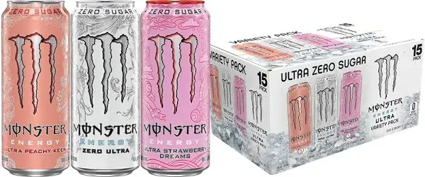 Monster Energy Ultra Zero Sugar Variety Pack