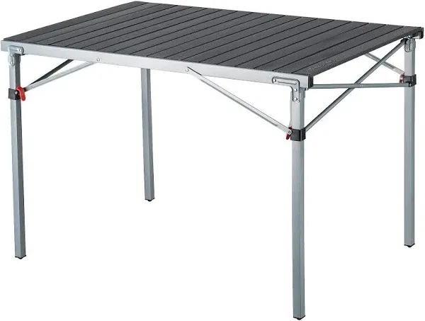 KingCamp Aluminum Folding Lightweight Roll Stable Table for Camping Picnic