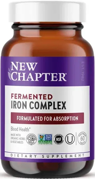 New Chapter , Iron , Food Complex