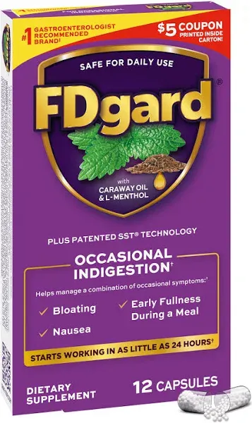 Fdgard Supplement Indigestion