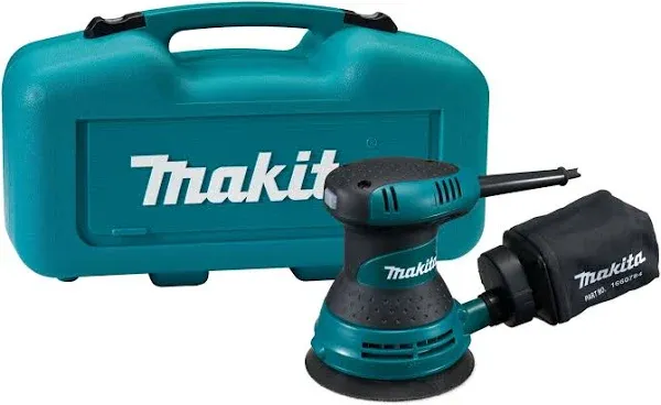 Makita BO5030K 5-Inch 3.0 Amp, 12,000 Opm Random Orbit Sander with Case