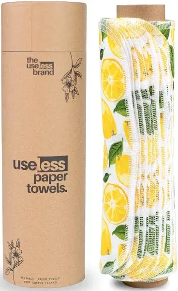 The Useless Brand Reusable Paper Towels Roll