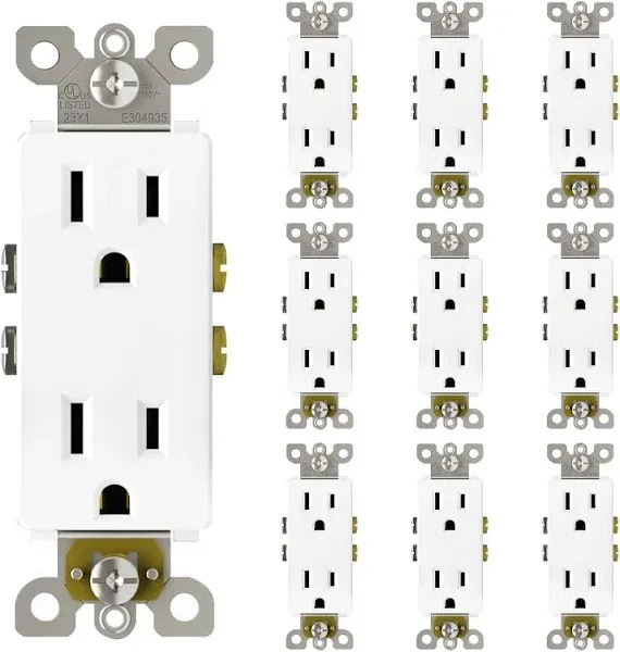 ThunderWay Decorator Receptacle Outlet 50 Pack