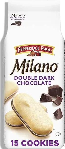 Pepperidge Farm Milano Double Dark Chocolate Cookies