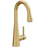 Moen Sleek One-Handle High Arc Bar Faucet - Brushed Gold 7664BG