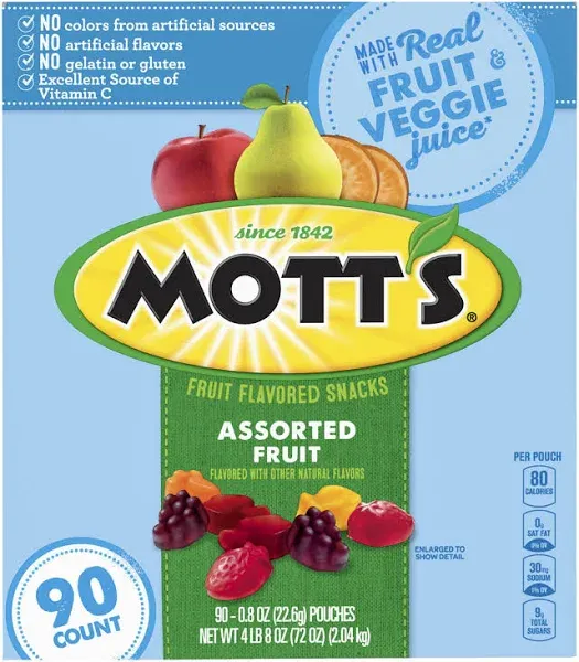 Mott's Medley Assorted Fruit Flavored Snacks (4.5 lbs)