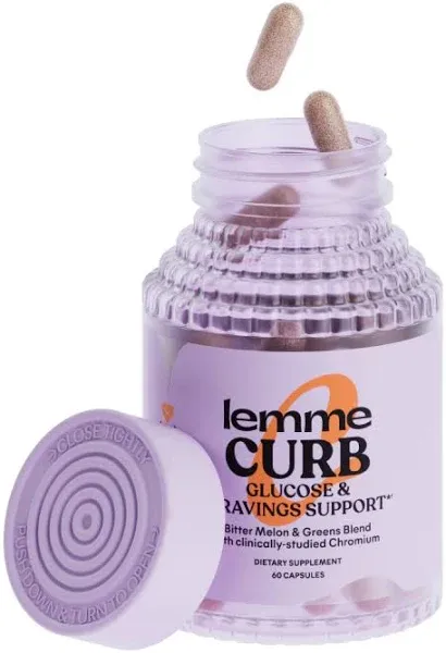 Lemme Curb Glucose & Cravings Support Capsules