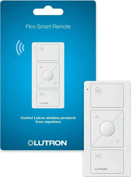 Lutron PJ2-3BRL-GWH-L01 Pico Wireless Remote Control