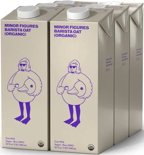 Minor Figures Organic Barista Oat Milk   1L