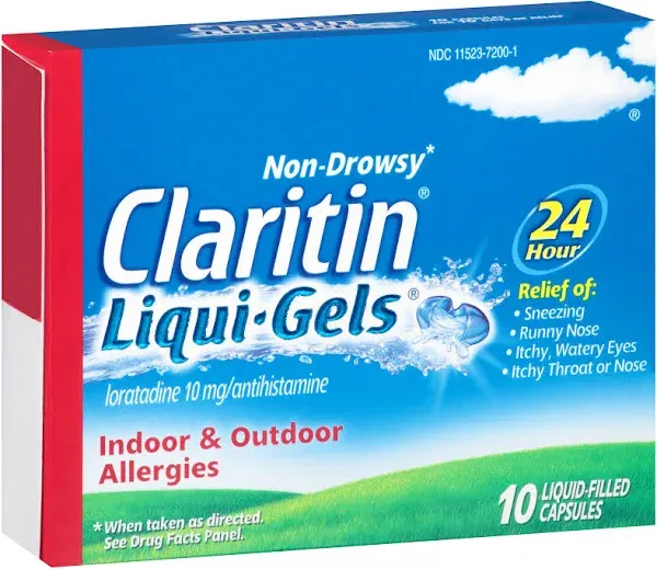 Claritin 24 Hour Allergy Liqui-Gels