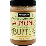 Kirkland Signature Almond Butter - 27 oz jar