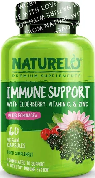 NATURELO Immune Support with Elderberry