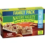 Nature Valley Granola Bars, Chewy, Sweet & Salty Nut, Almond, Family Pack - 15 pack, 1.2 oz bars