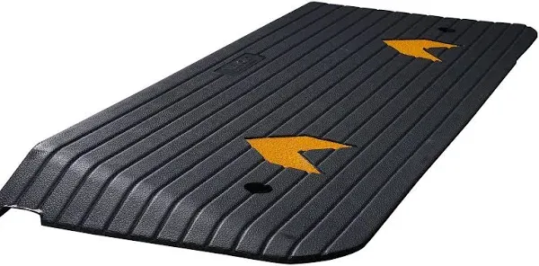 Rubber Threshold Ramp Door Ramp 1.5 Inch Rise Rubber Curb Ramp